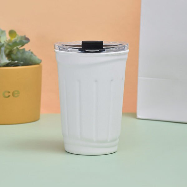 Coffee Mug with lid White