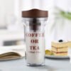 Double-Wall Coffee Tumbler With Tea Infuser