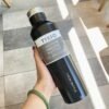 Hexagonal Shape Stainless Steel Water Bottle Black 750ml