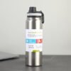 Large Capacity Stainless Steel Water Bottle Silver