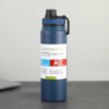 Large Capacity Stainless Steel Water Bottle Blue