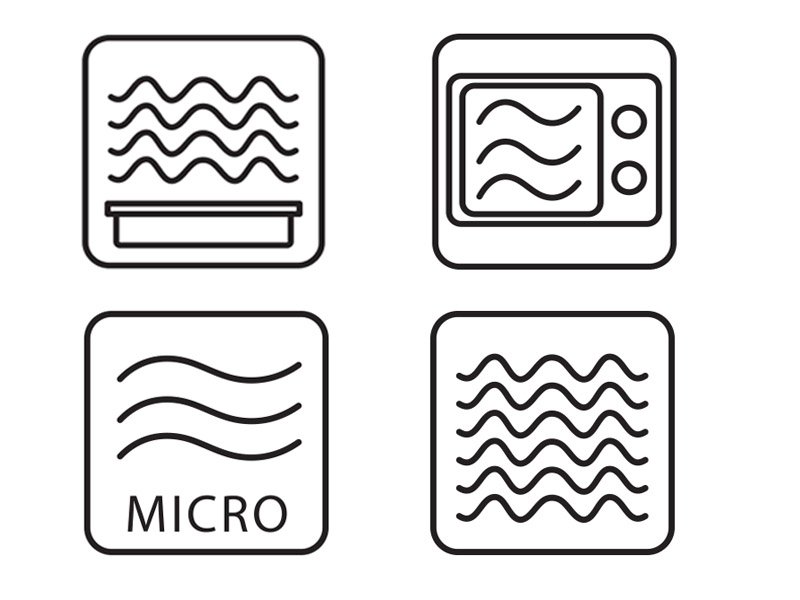 Microwave suitable label