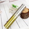 Slim Thin Double-layer Stainless Steel Water Bottle Yellow