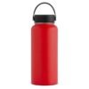 Solid Color Stainless Steel Thermos Bottle Red