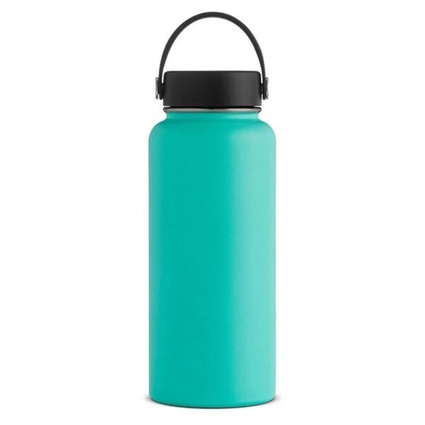 Solid Color Stainless Steel Thermos Bottle Green