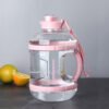 Spout Lid Sports Water Bottle Pink