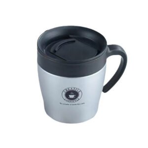 Steel Sipper Mug With Rubber Grip