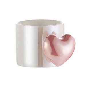 Ceramic Coffee Mug With Three-dimensional Love pink main picture