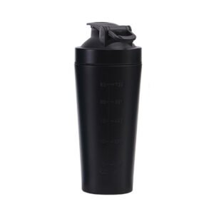 Colorful Stainless steel water bottle black
