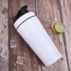 Colorful Stainless steel water bottle white