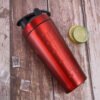 Colorful Stainless steel water bottle red