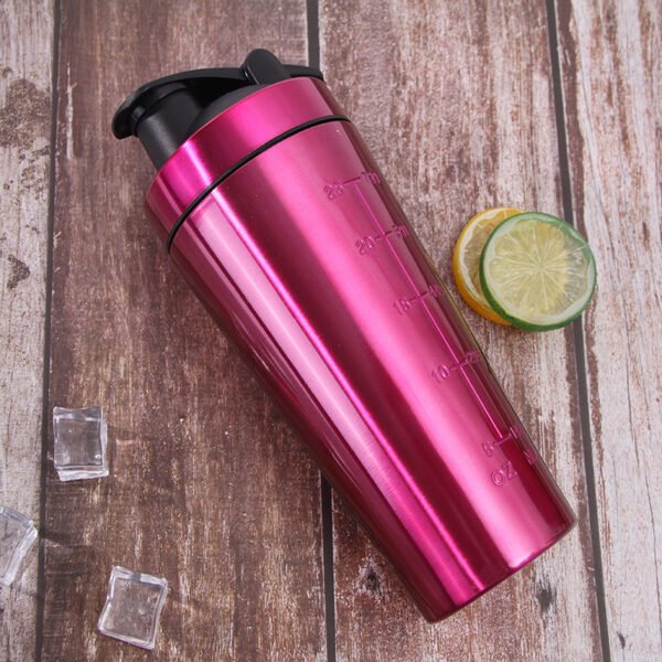 Colorful Stainless steel water bottle pink