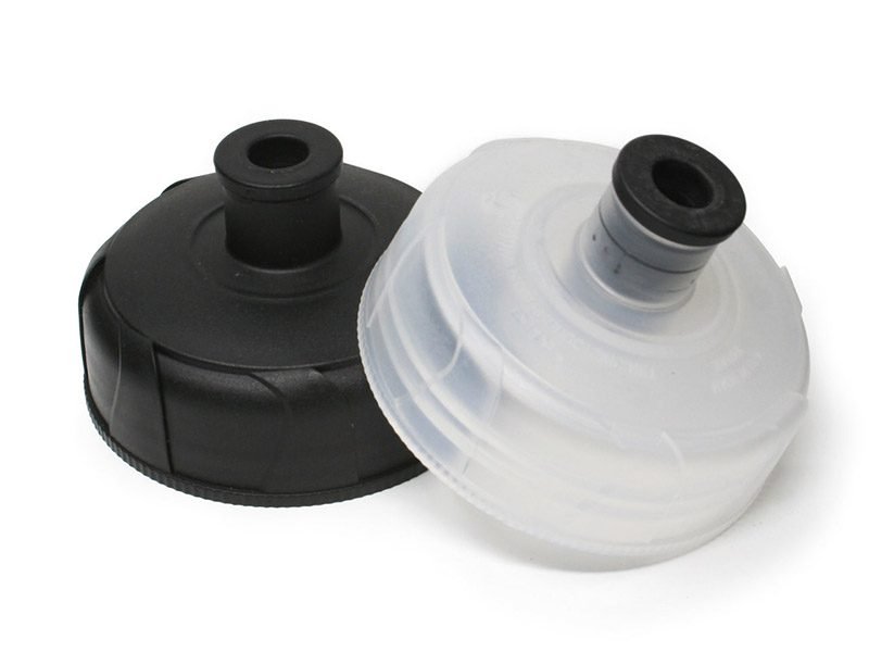 Push-pull water bottle lid