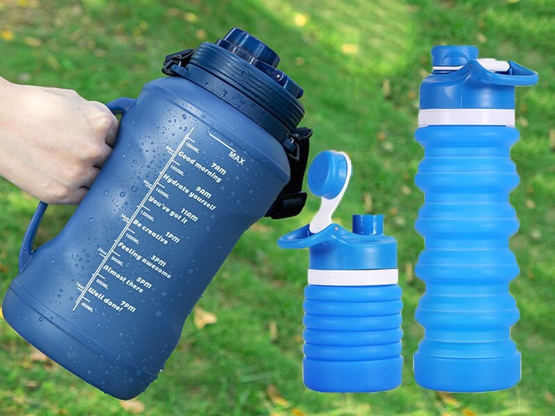 silicone water bottle design